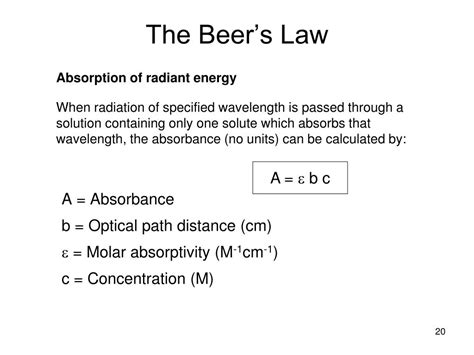 PPT - Topic 2 UV-VIS Absorption Spectroscopy PowerPoint Presentation, free download - ID:4506812