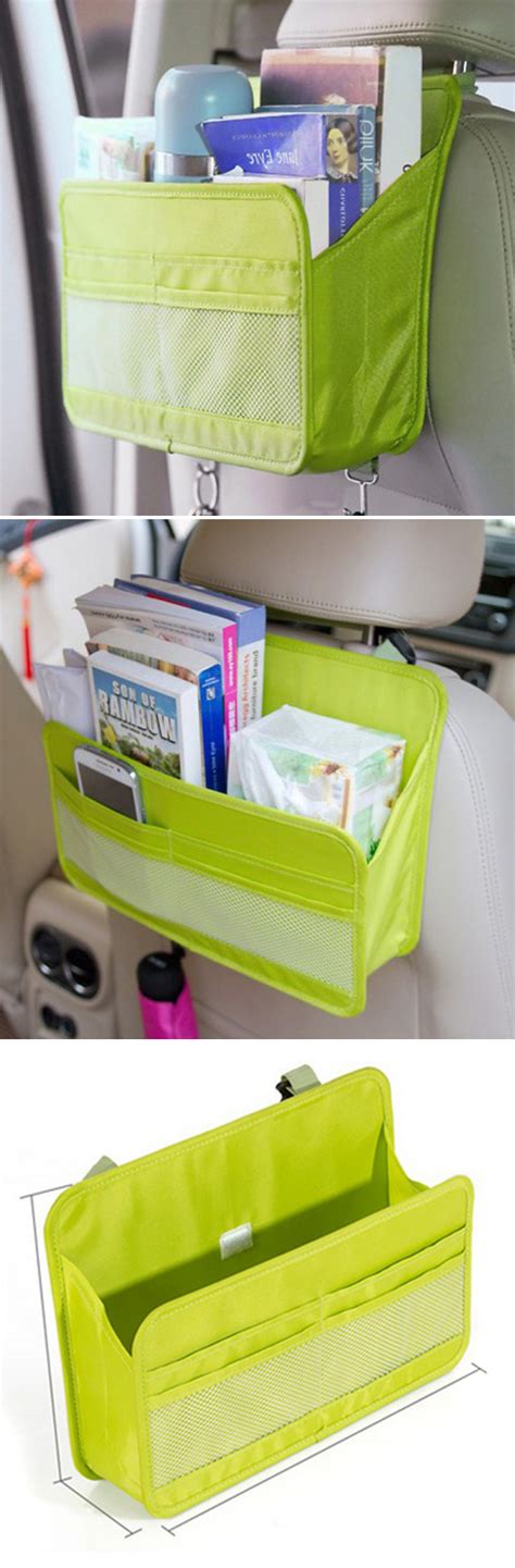 US$5.99 Waterproof Car Storage Box Hanging Organizer Moving Box Oxford ...