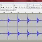 (a) The sound spectrum of Laras Pelog of Bonang Barung in Audacity. (b ...