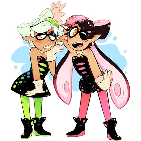 Squid Sisters by pxlbr on DeviantArt