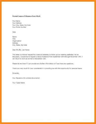 [Get 40+] Sample Letter For Follow Up Vacation Leave