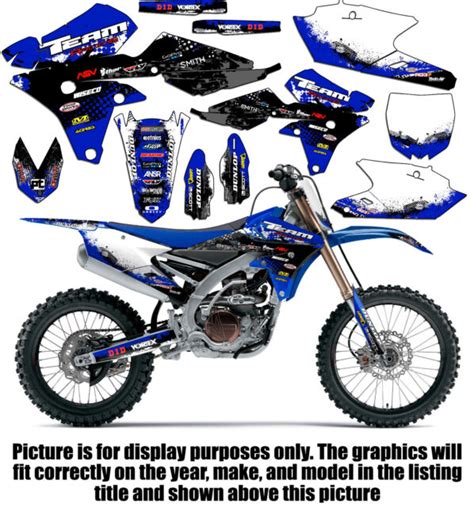 2014-2019 YAMAHA YZ 250FX GRAPHICS KIT DECAL DECO YZ250FX 2018 2017 ...