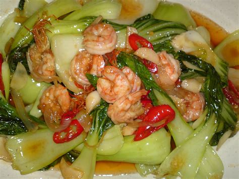 resipi cikgusejarah: Resipi Sayur : Sawi Jepun goreng bersama dengan Udang