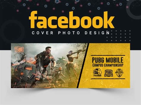 the facebook cover photo design is shown