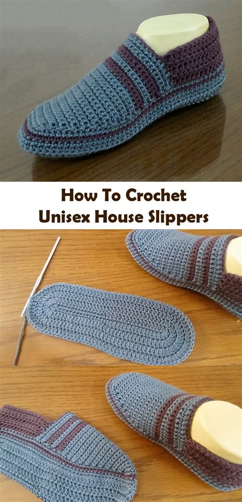 Mens Crochet Slippers Free Pattern