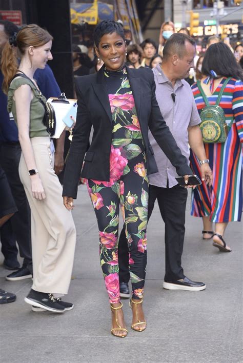 TAMRON HALL Arrives at Good Morning America Show in New York 09/06/2023 – HawtCelebs