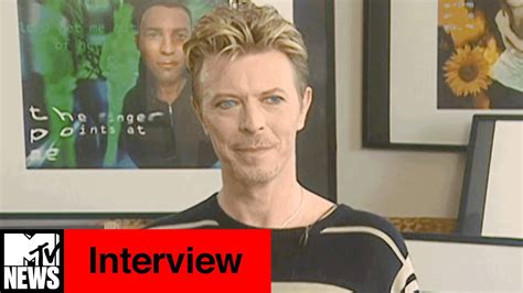 David Bowie: Full Interview (1995) | MTV News - YouTube