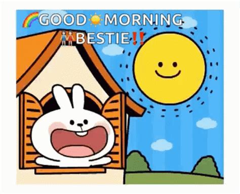 Good Morning Bestie Sunshine GIF - Good Morning Bestie Sunshine Sunrise - Discover & Share GIFs