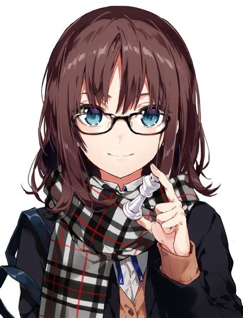 Pin on Anime girls with Glasses