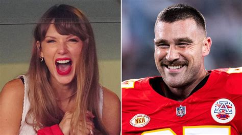 Chiefs' Travis Kelce shows support for Taylor Swift after record ...