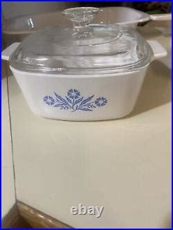 Vintage corning ware blue cornflower set - Vintage Corning Ware