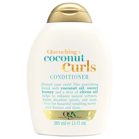 OGX Quenching + Coconut Curls Conditioner - Shop Shampoo & conditioner ...