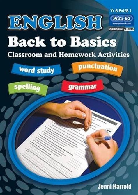 English Homework: Back to Basics Activities for Class and Home ...