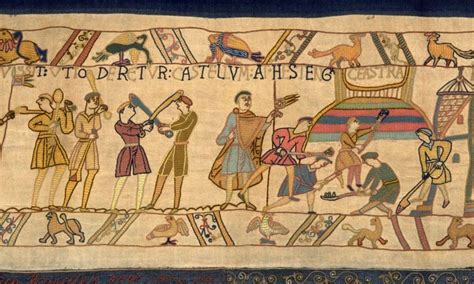 Bayeux Tapestry: The story in six scenes - BBC News