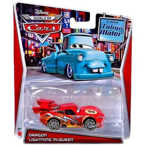 Disney Cars Tokyo Singles Dragon Lightning McQueen Kids Toy - Walmart.com - Walmart.com