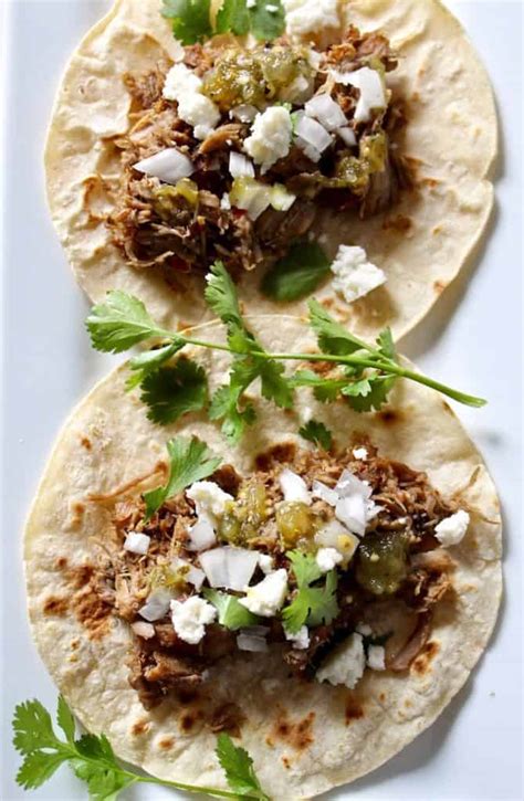 Tacos de Carnitas Recipe {Pork Carnita Street Tacos}