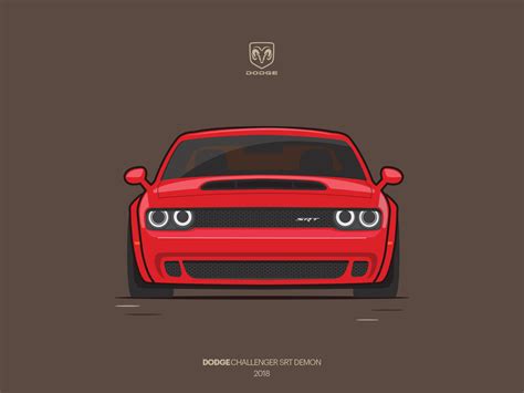 Dribbble - DodgeChallenger.jpg by Atilla HOŞ