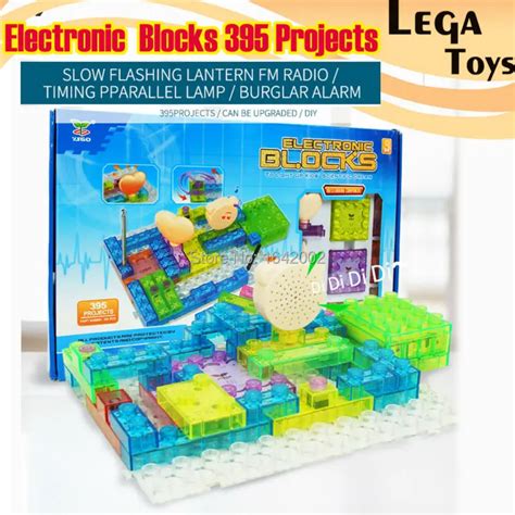 Aliexpress.com : Buy 395 Projects Electronic Circuits Building Blocks Physics Science Kits ...