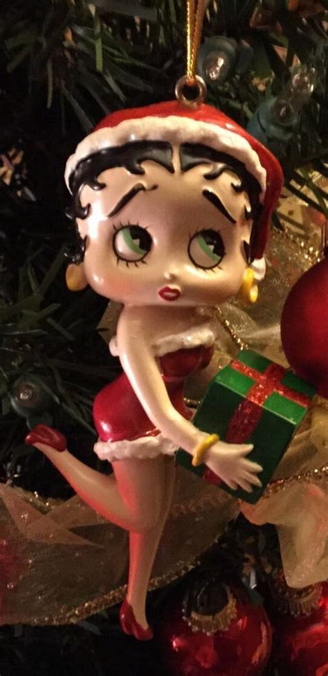 Betty Boop Christmas Tree Ornament | Betty boop, Betty boop christmas, Betty boop gifts