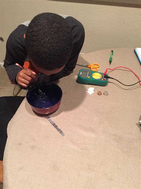 My 1st Science Fair Project “A battery that makes cents”! | Deion's Blog