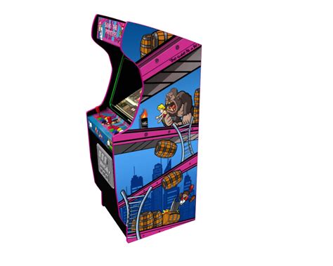 Donkey Kong Arcade Cabinet Machine Artwork Graphics Vinyl, Arcade Cabinet Graphics Artwork ...