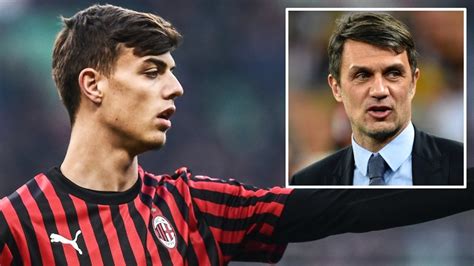 Like father, like son: Paolo Maldini's son Daniel makes his Serie A ...