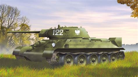 Medium tank T-34 Model 1941 / czołg średni T-34 Model 1941 Wwii Vehicles, Armored Vehicles ...