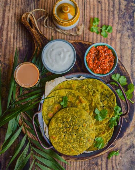 Green garlic paratha – Kitchen Mai