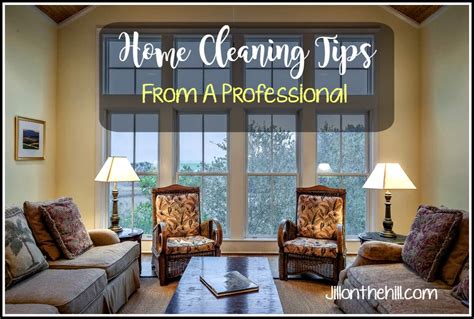 Home Cleaning Tips from A Professional