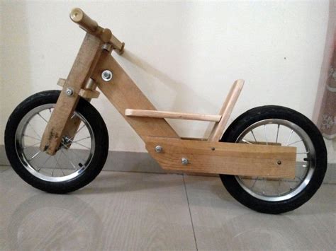 DIY Balance Bike | Wooden balance bike, Balance bike, Wood bike