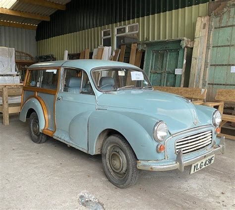 1967 Morris Minor Traveller Project Car - Wells Reclamation