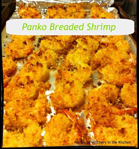 Oven-Baked Panko breaded shrimp from Just Piddlin' - www.slackermomof4.blogspot.com | Recipes ...