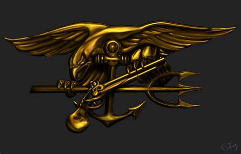 US Navy SEAL Trident by TKingArt on DeviantArt