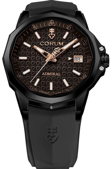 Corum Admiral 38 38 mm Watch in Black Dial