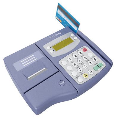 pos card reader machine 3d model