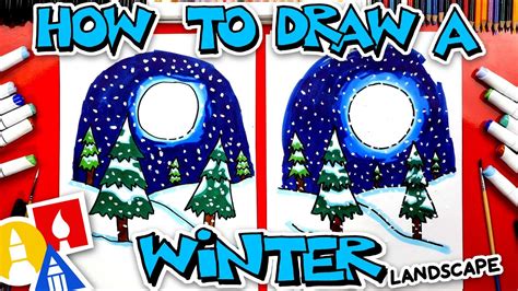 Winter Pictures For Kids To Draw