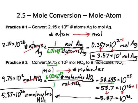 Molecules To Moles