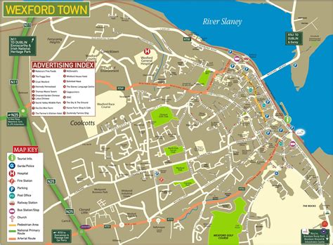 Wexford Town Map - Town Maps