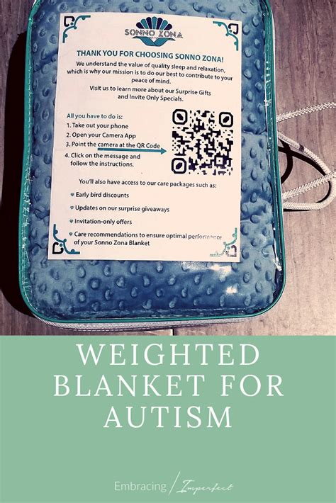 Weighted Blanket for Autism: Our Experience With Sonna Zona - Embracing ...