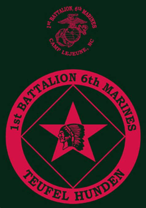 1st Battalion, 6th Marines T-Shirt