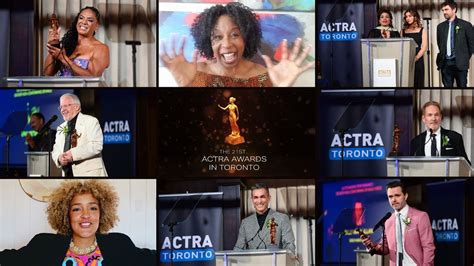 The 21st ACTRA Awards in Toronto - YouTube