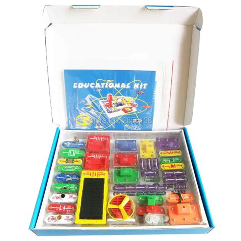 Electronics Discovery Kit, Smart Electronics Block Kit,Educational Science Kit Toy,DIY Building ...