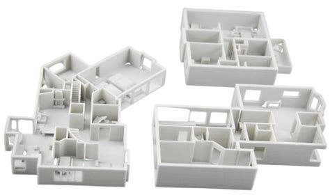 3D Printed Floor Plans - Floor Plan Rendering