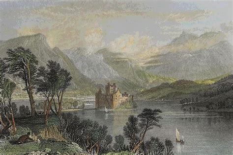 Kilchurn Castle, Loch Awe, Scotland. [A Campbell Castle] | Castle, Sketches, Art