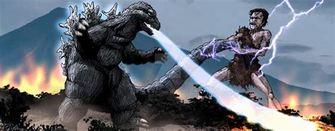 Frankenstein vs Godzilla by Fourgreen on DeviantArt