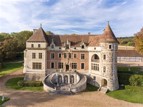 18 bedroom French Chateau for sale, 1 hour drive West of Paris | French ...