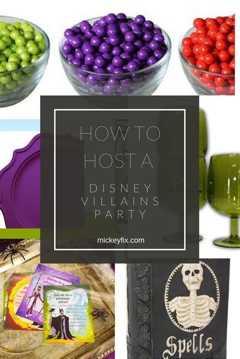 How to Host a Disney Villains Halloween Party | Mickey Fix