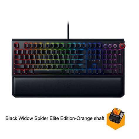 Promo RGB Mechanical Gaming Keyboard Universal 104 Keys Layout Orange Switches - Orange Switches ...