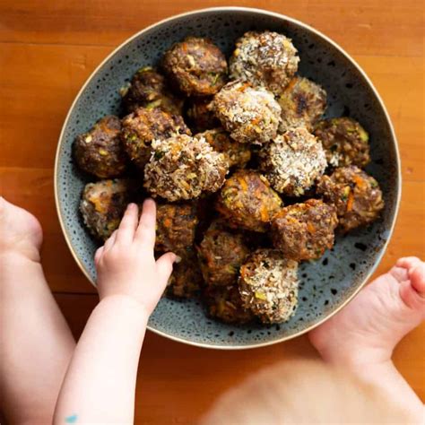 Beef & Vegetable Rissole Recipe (Oven Baked) - My Kids Lick The Bowl