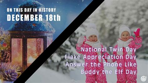 December 18 in History - Today in History